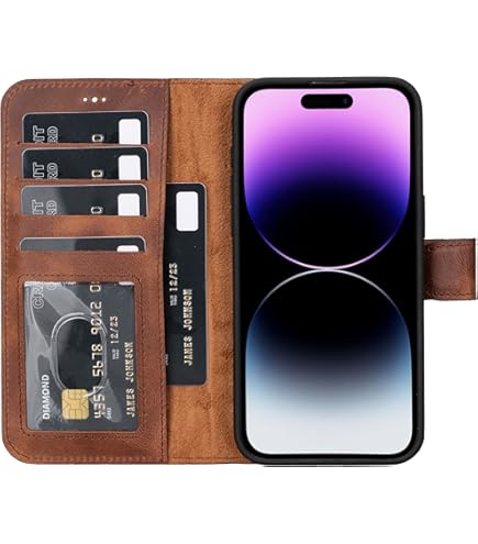 iPhoneケース SLG Design - SLG DESIGN D7 ITALIAN LEATHER 15PRO MAX Amazon.com: SLG D7 Italian Wax Leather Wallet Case for